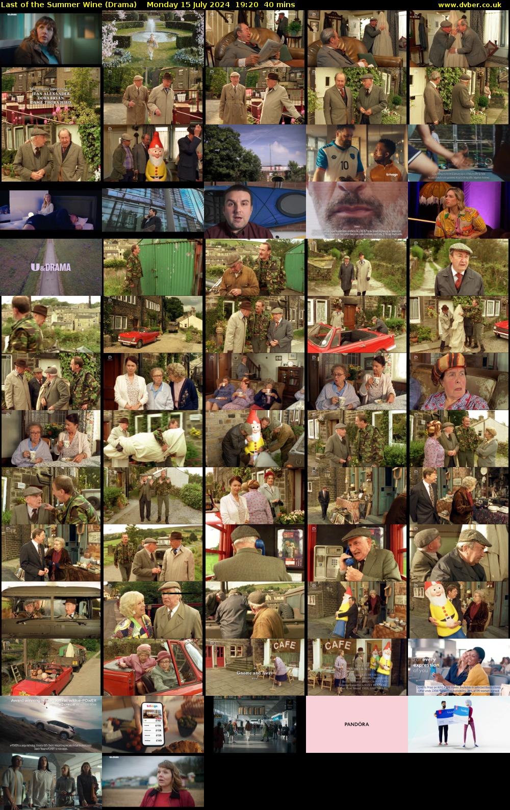 Last of the Summer Wine (Drama) Monday 15 July 2024 19:20 - 20:00
