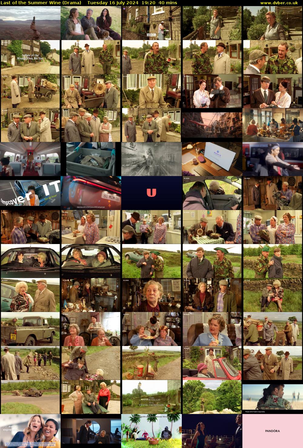 Last of the Summer Wine (Drama) Tuesday 16 July 2024 19:20 - 20:00