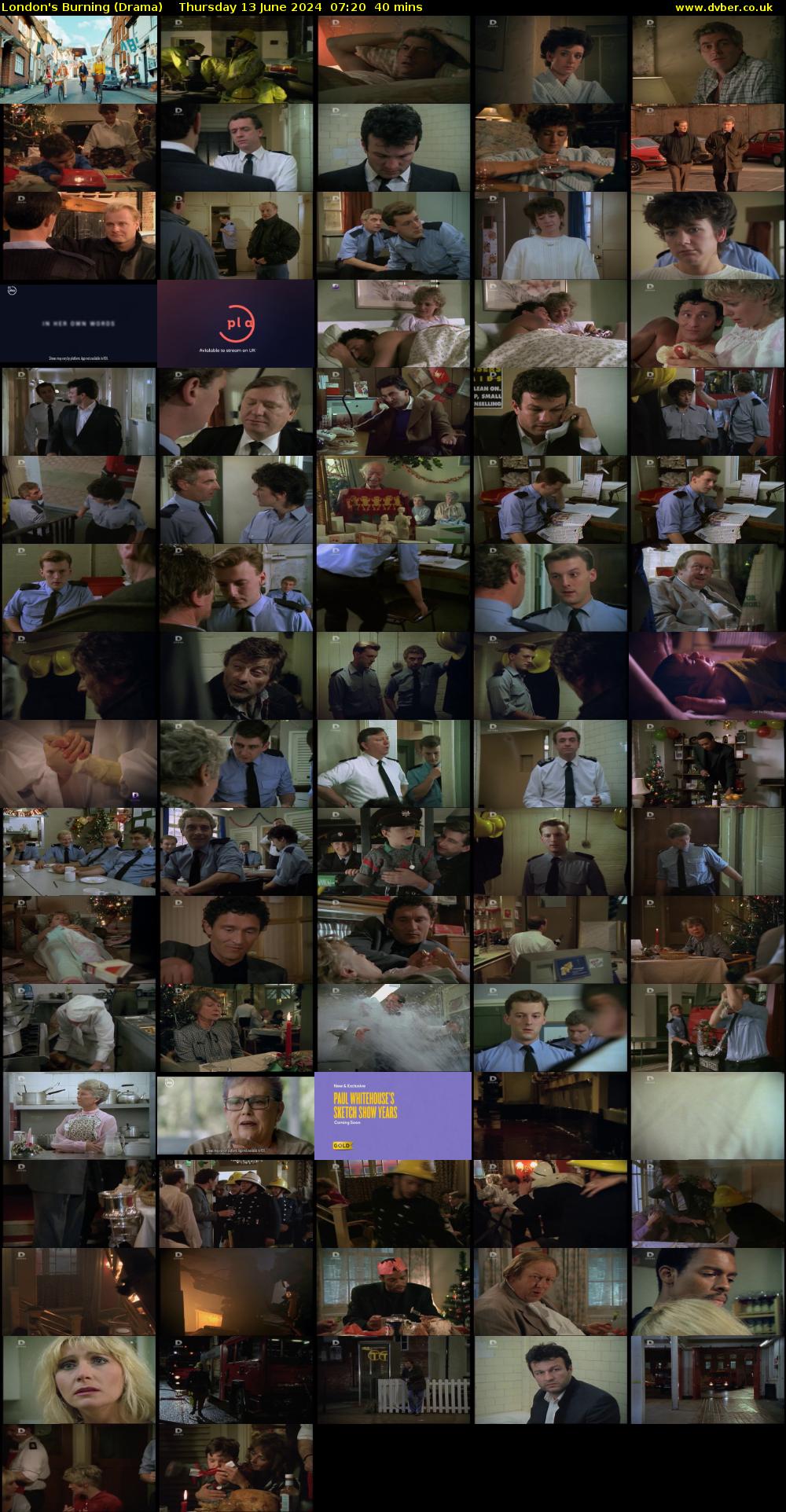 London's Burning (Drama) Thursday 13 June 2024 07:20 - 08:00