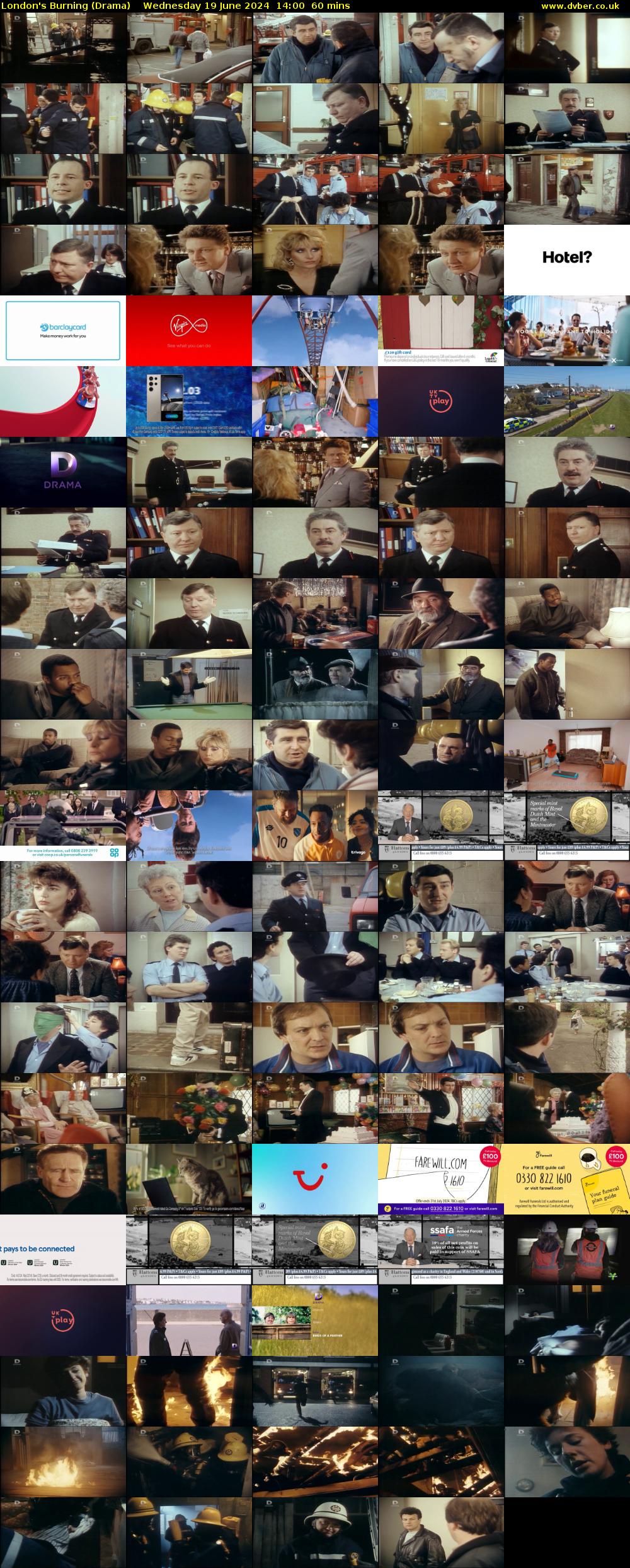London's Burning (Drama) Wednesday 19 June 2024 14:00 - 15:00