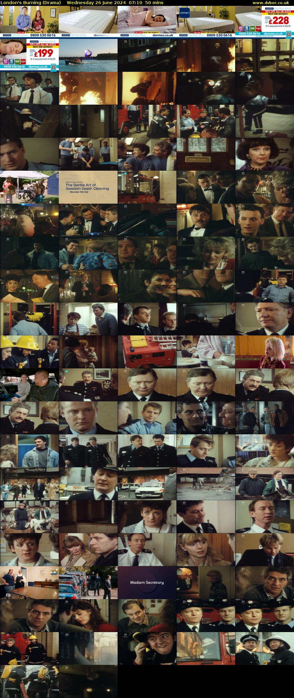 London's Burning (Drama) Wednesday 26 June 2024 07:10 - 08:00