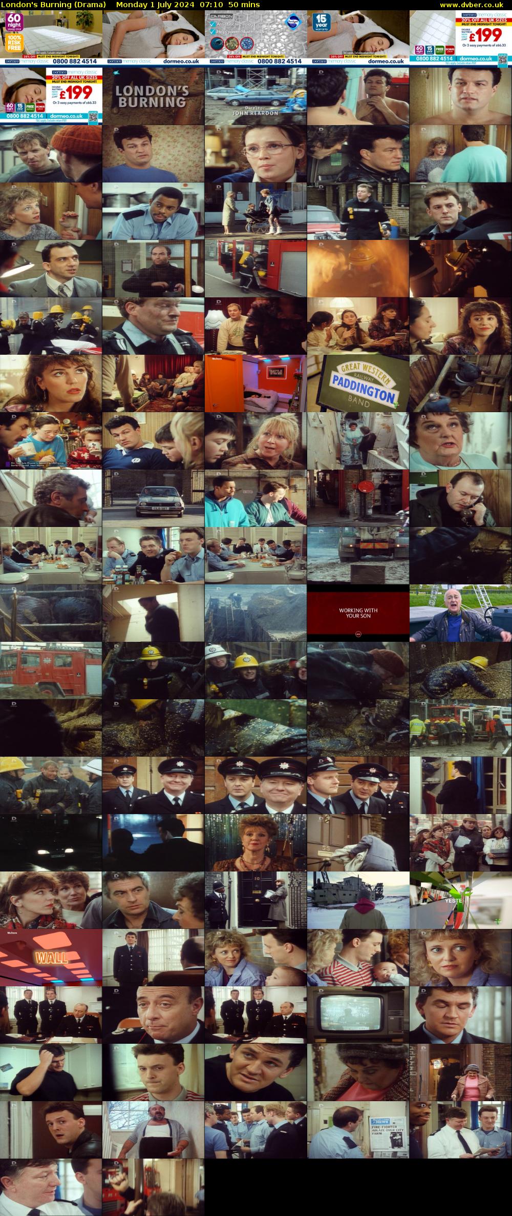 London's Burning (Drama) Monday 1 July 2024 07:10 - 08:00