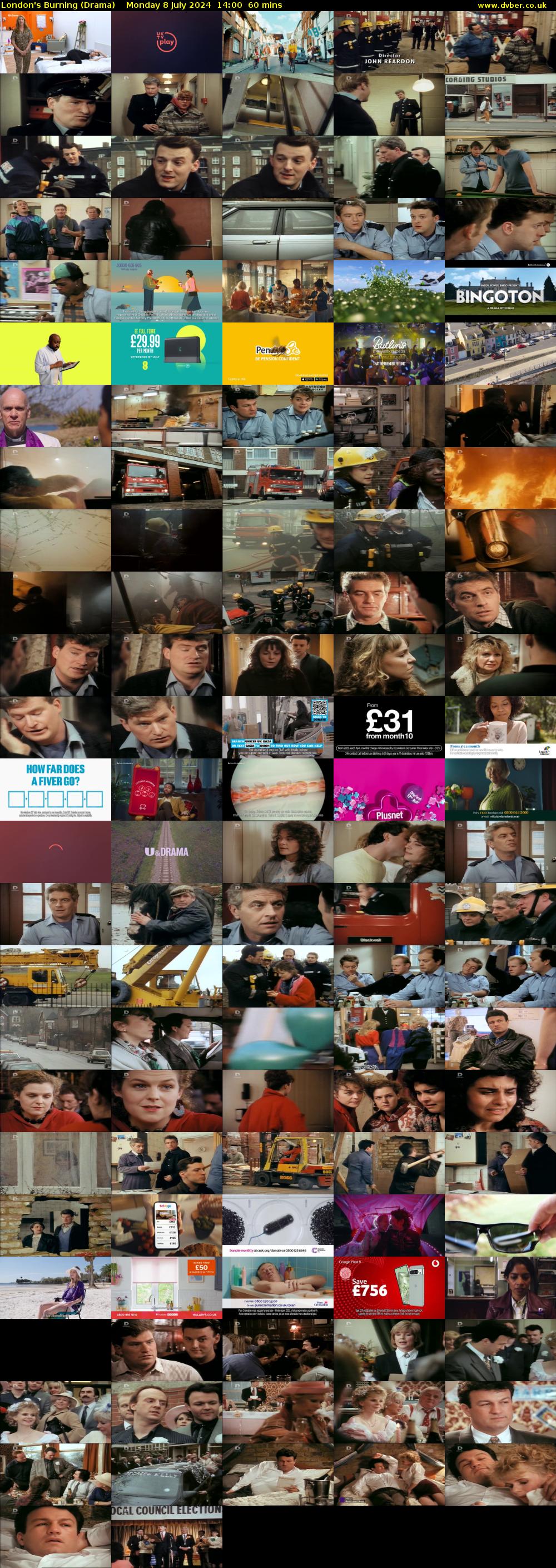 London's Burning (Drama) Monday 8 July 2024 14:00 - 15:00