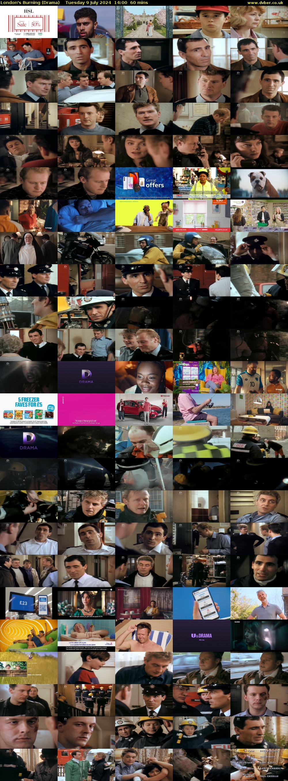 London's Burning (Drama) Tuesday 9 July 2024 14:00 - 15:00