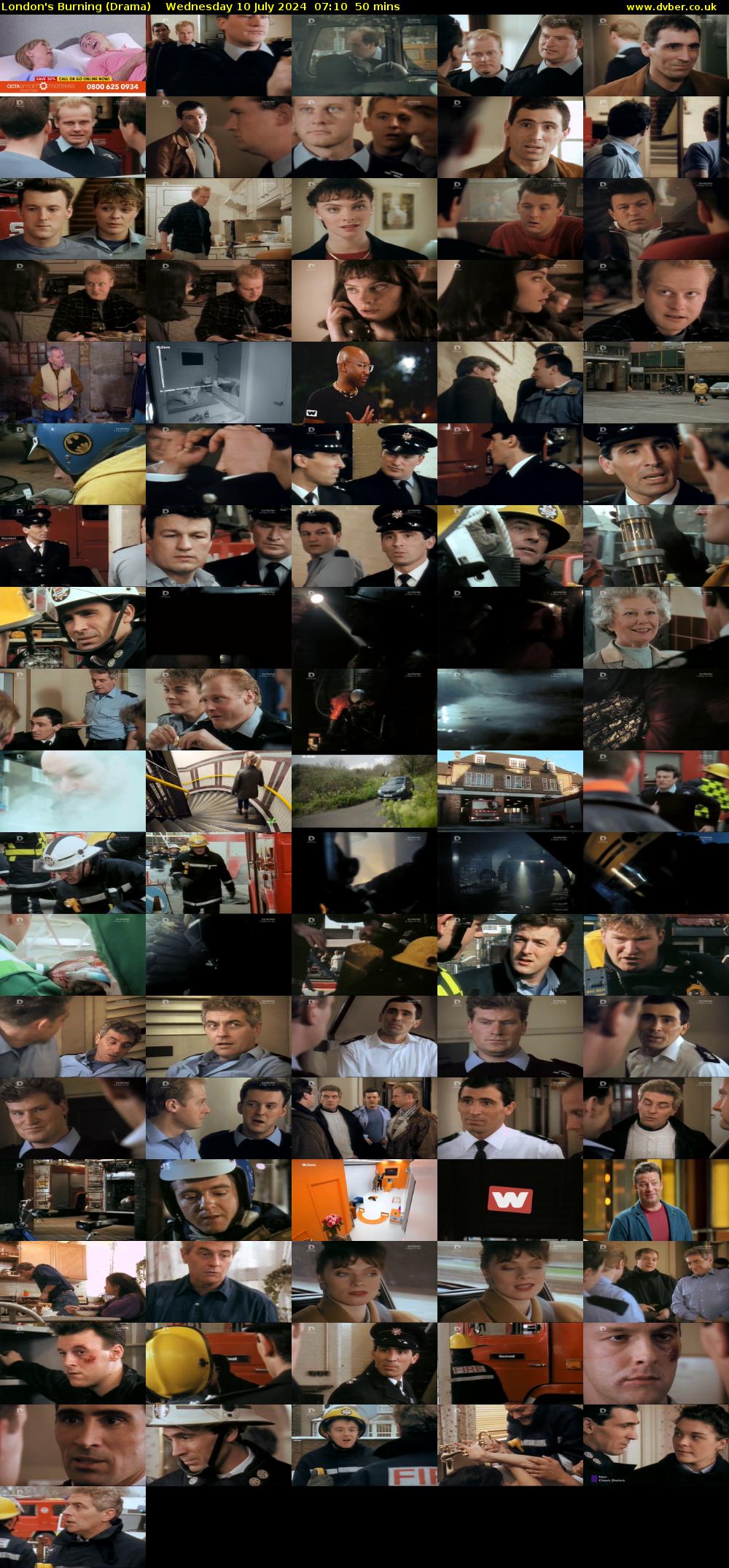 London's Burning (Drama) Wednesday 10 July 2024 07:10 - 08:00