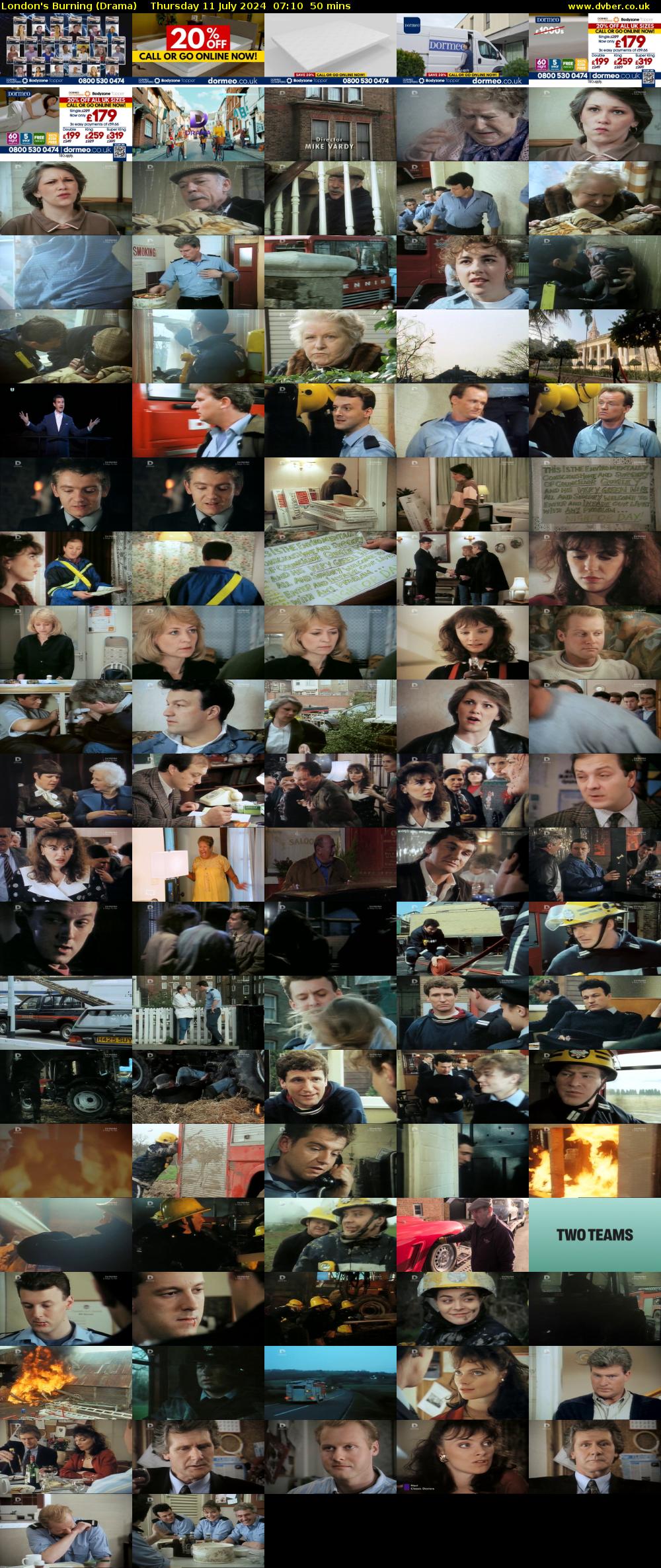London's Burning (Drama) Thursday 11 July 2024 07:10 - 08:00