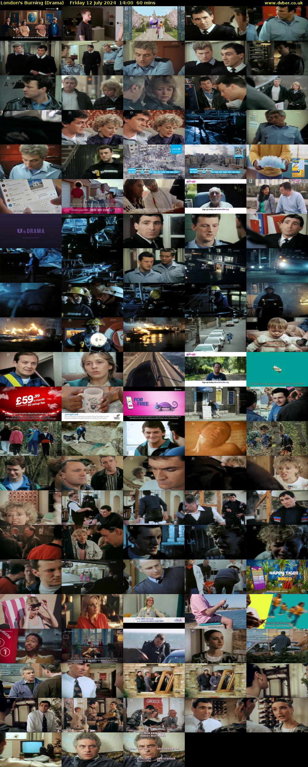 London's Burning (Drama) Friday 12 July 2024 14:00 - 15:00