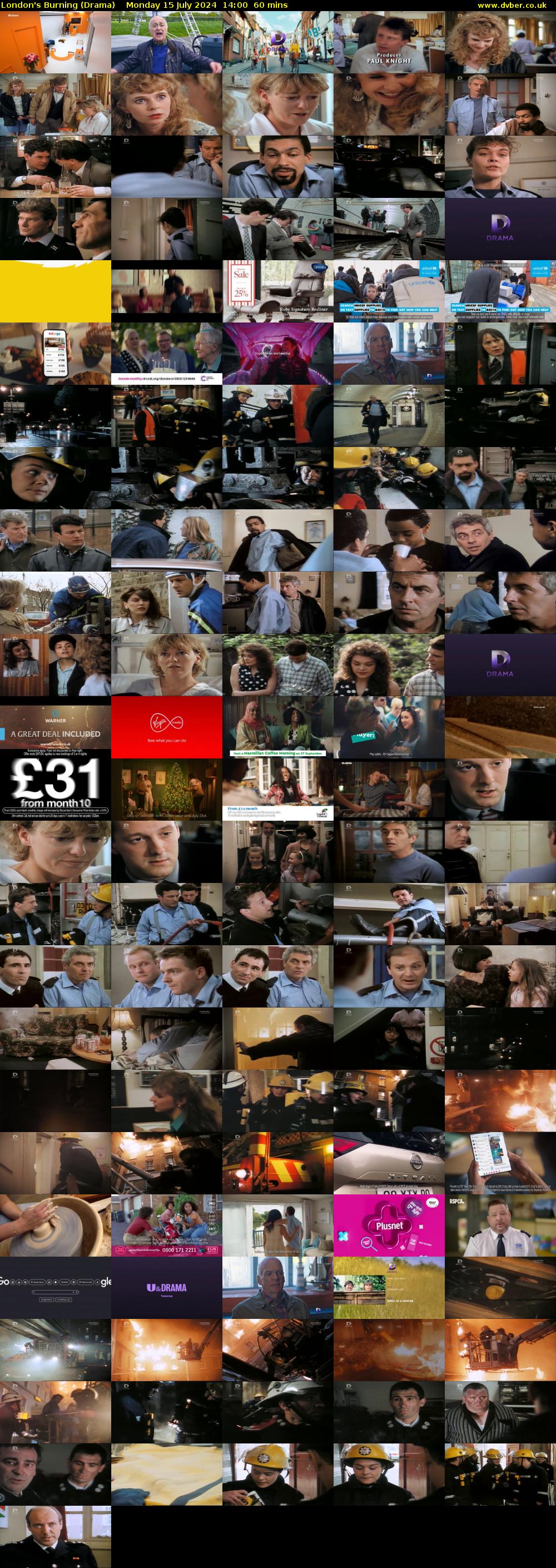 London's Burning (Drama) Monday 15 July 2024 14:00 - 15:00