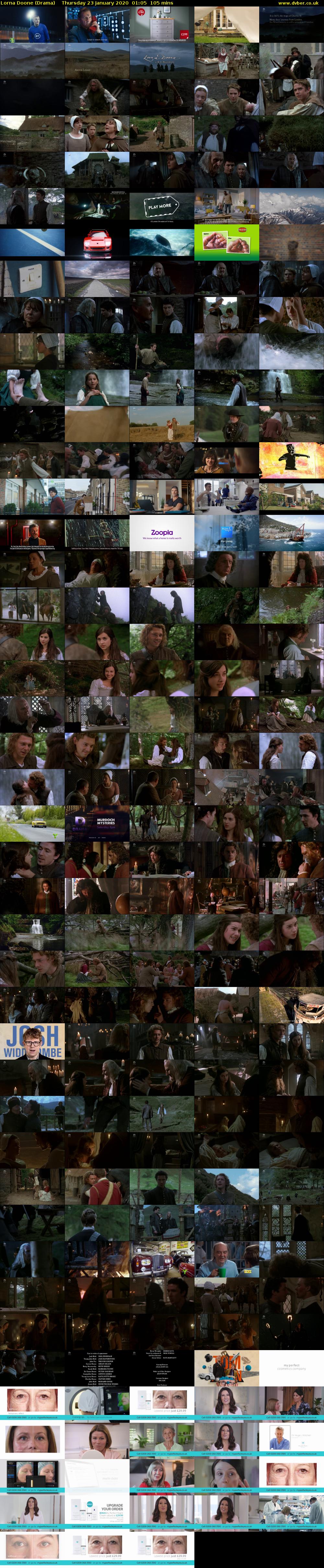 Lorna Doone (Drama) Thursday 23 January 2020 01:05 - 02:50