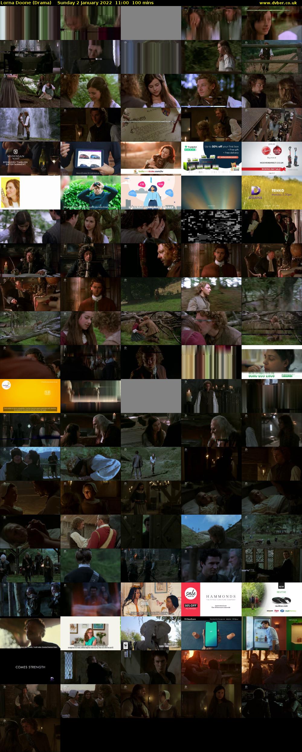 Lorna Doone (Drama) Sunday 2 January 2022 11:00 - 12:40