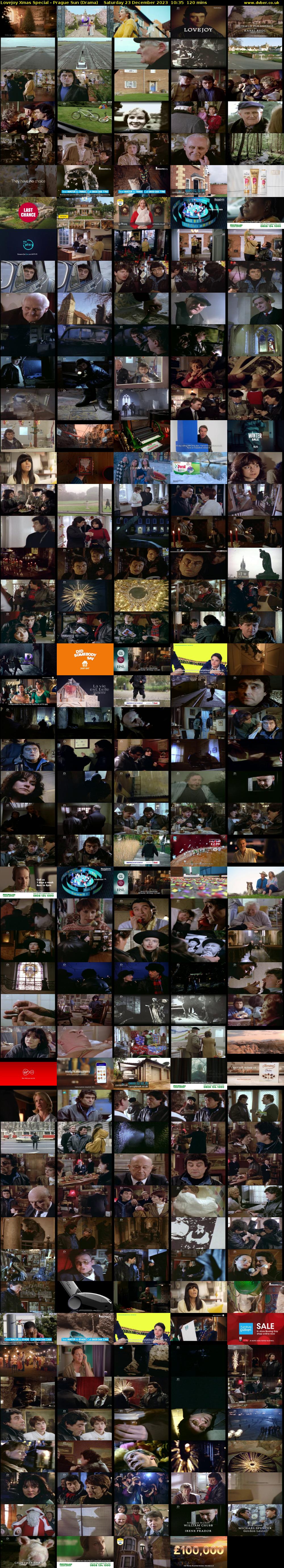 Lovejoy Xmas Special - Prague Sun (Drama) Saturday 23 December 2023 10:35 - 12:35