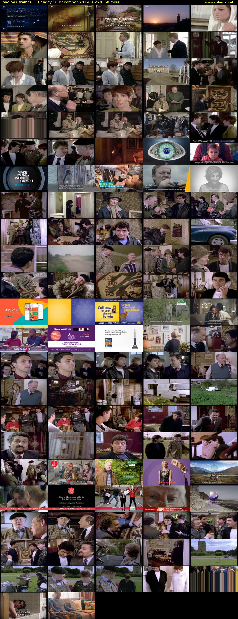 Lovejoy (Drama) Tuesday 10 December 2019 15:20 - 16:20