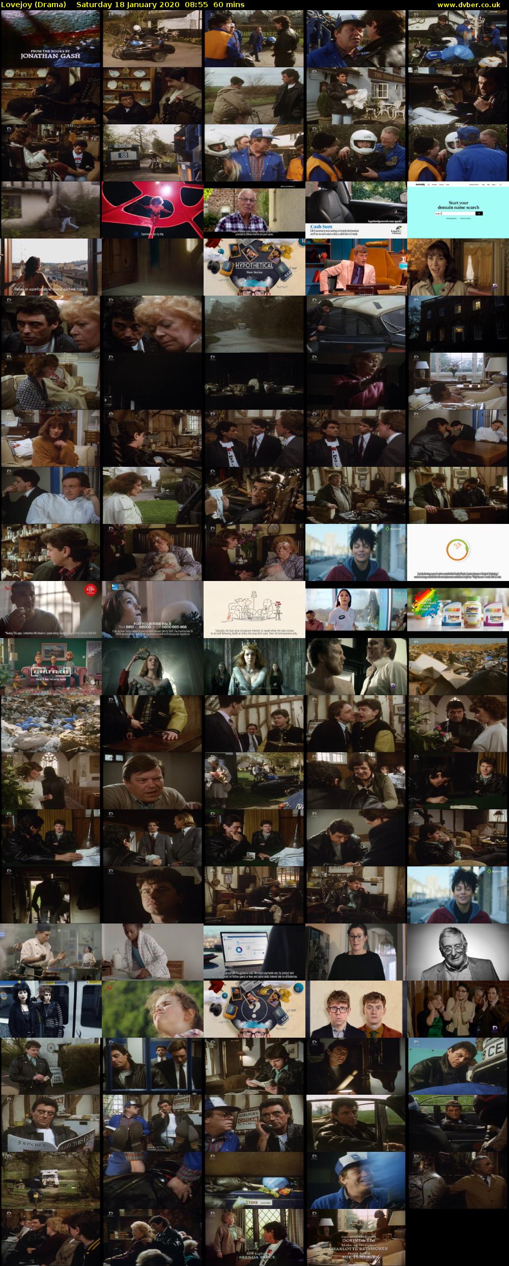 Lovejoy (Drama) Saturday 18 January 2020 08:55 - 09:55