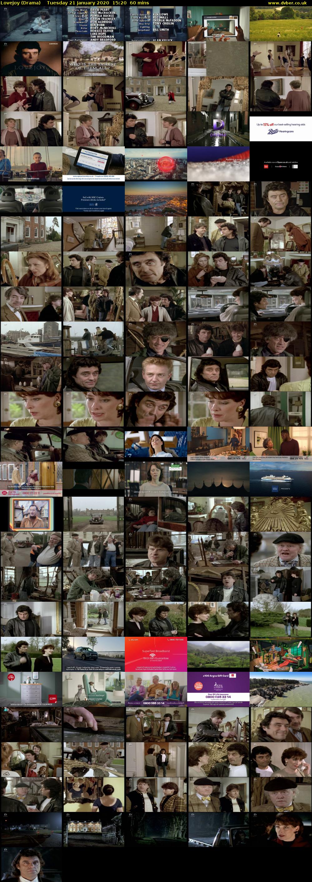 Lovejoy (Drama) Tuesday 21 January 2020 15:20 - 16:20