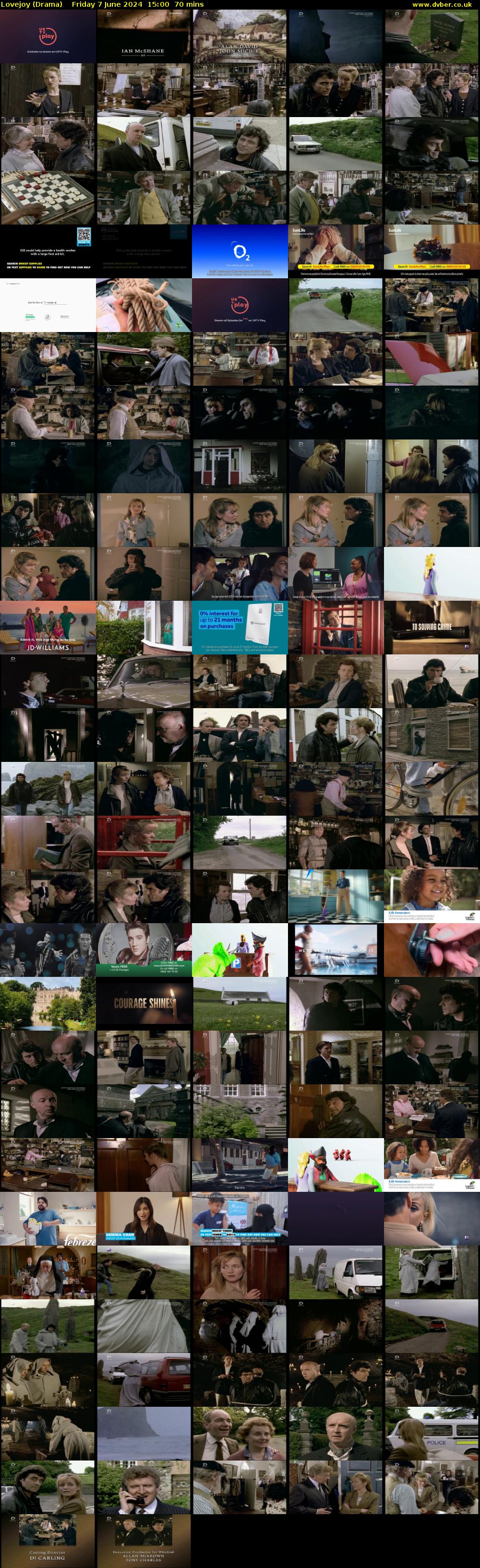 Lovejoy (Drama) Friday 7 June 2024 15:00 - 16:10
