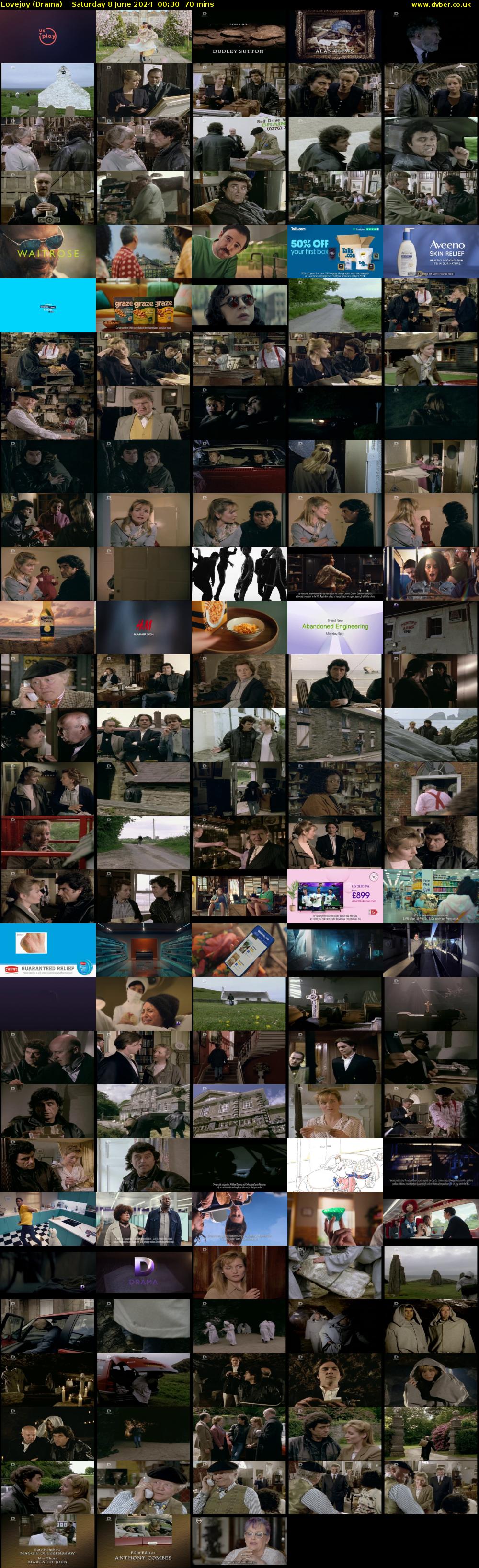 Lovejoy (Drama) Saturday 8 June 2024 00:30 - 01:40