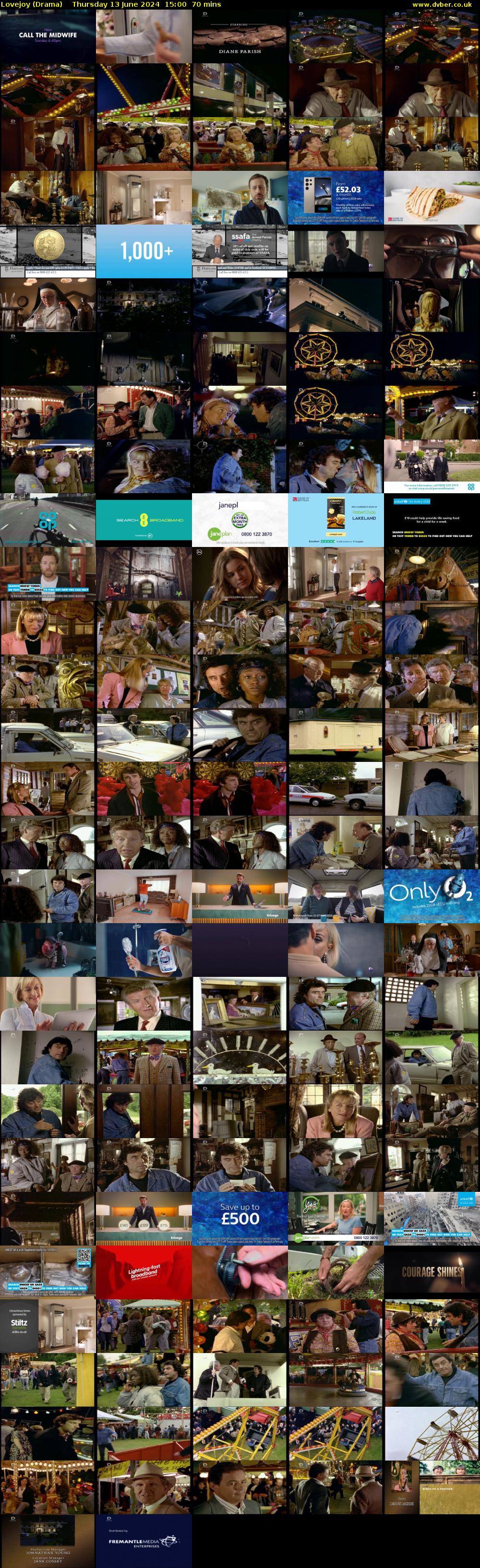 Lovejoy (Drama) Thursday 13 June 2024 15:00 - 16:10