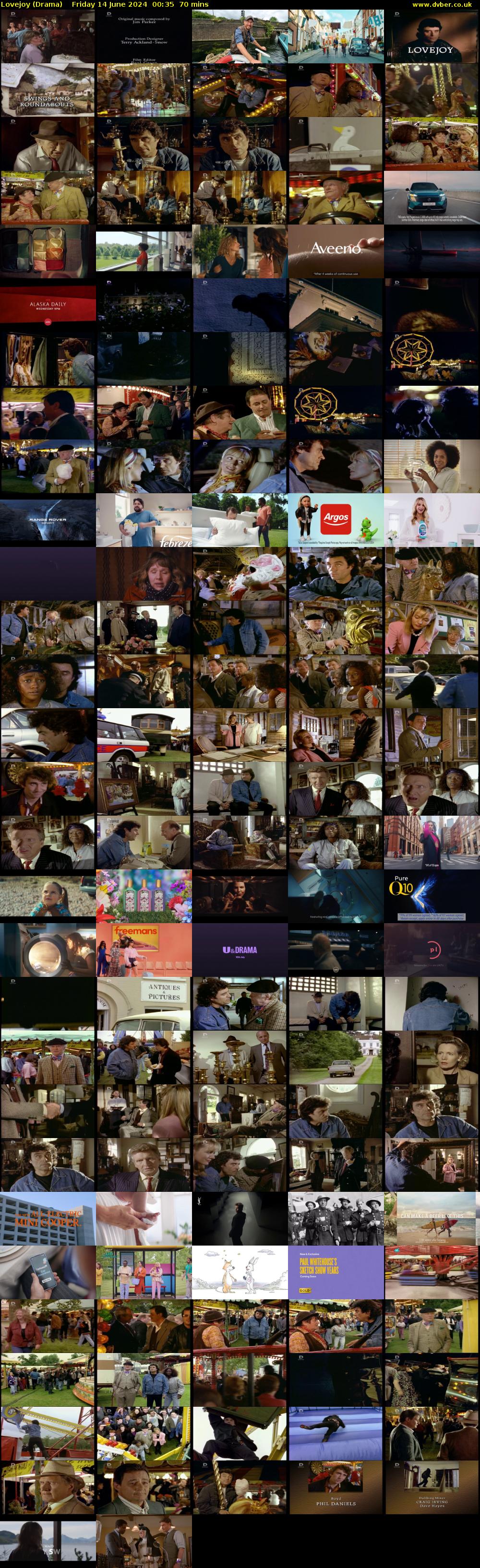 Lovejoy (Drama) Friday 14 June 2024 00:35 - 01:45
