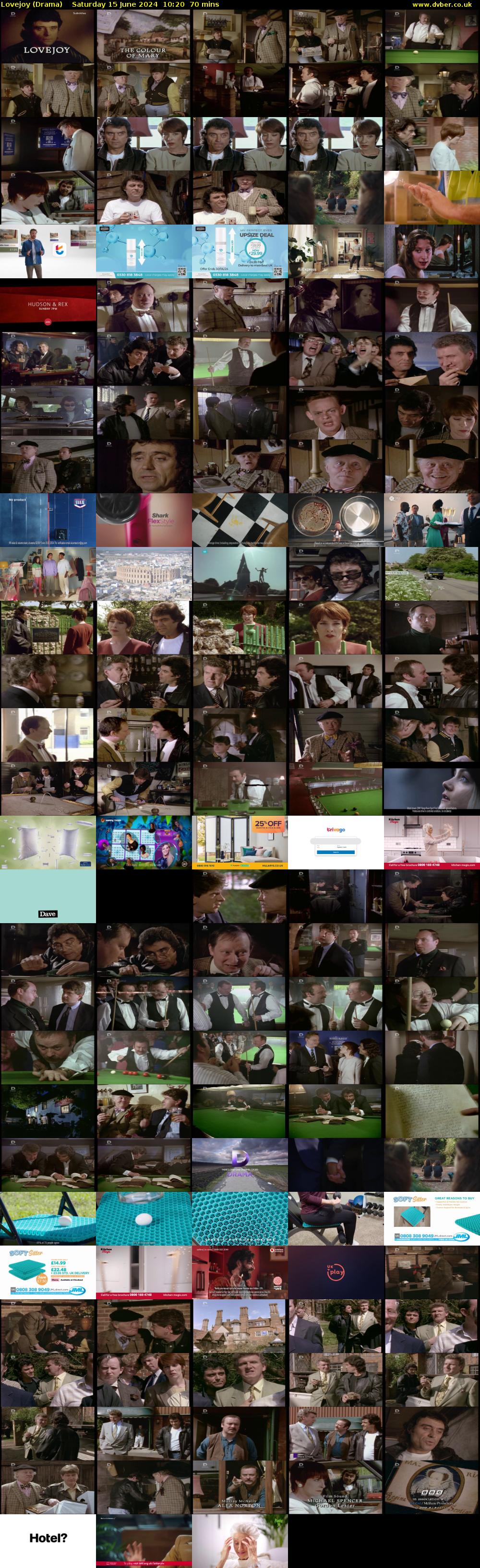 Lovejoy (Drama) Saturday 15 June 2024 10:20 - 11:30