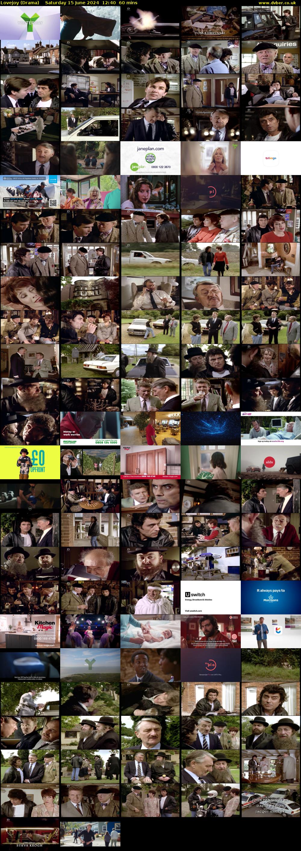Lovejoy (Drama) Saturday 15 June 2024 12:40 - 13:40