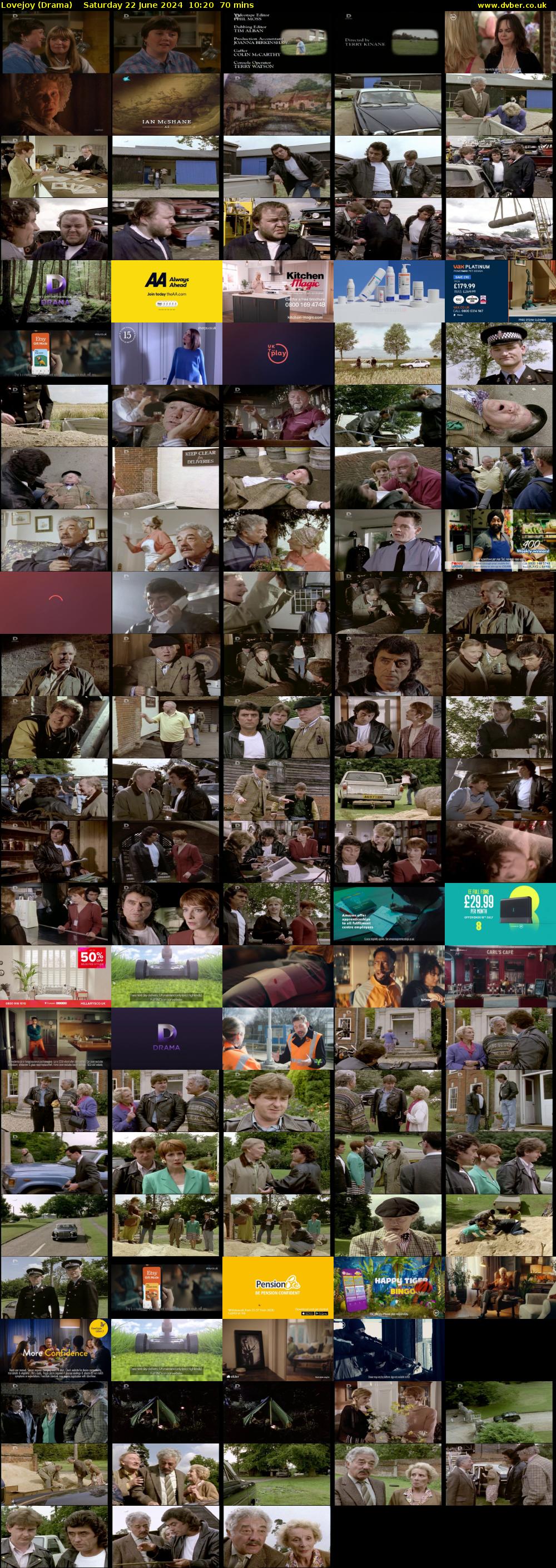 Lovejoy (Drama) Saturday 22 June 2024 10:20 - 11:30