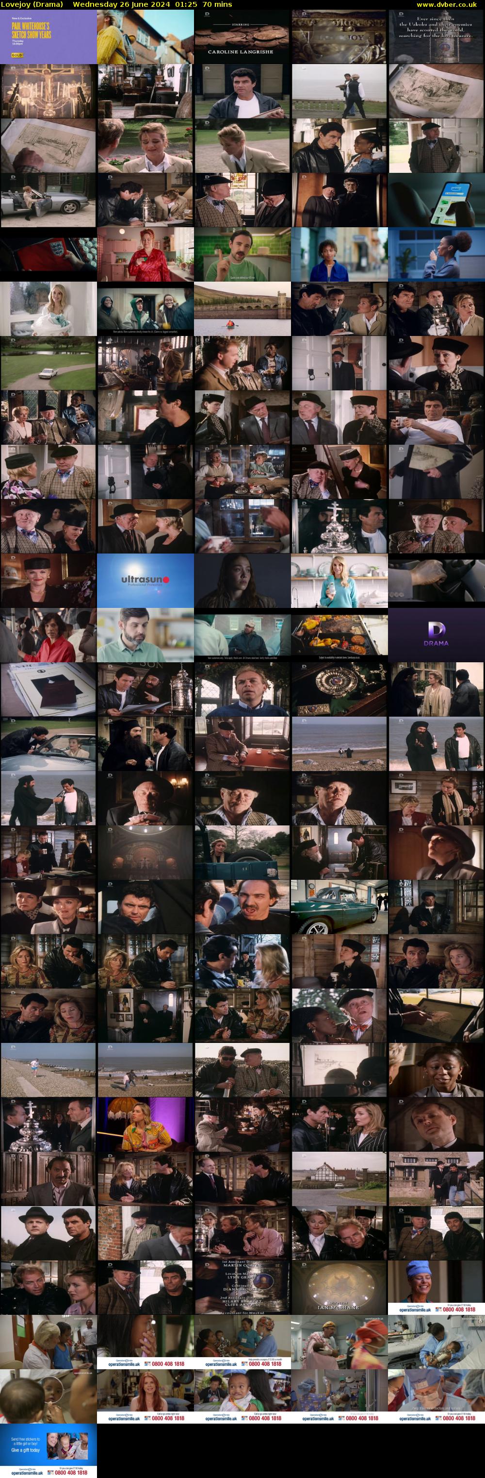 Lovejoy (Drama) Wednesday 26 June 2024 01:25 - 02:35