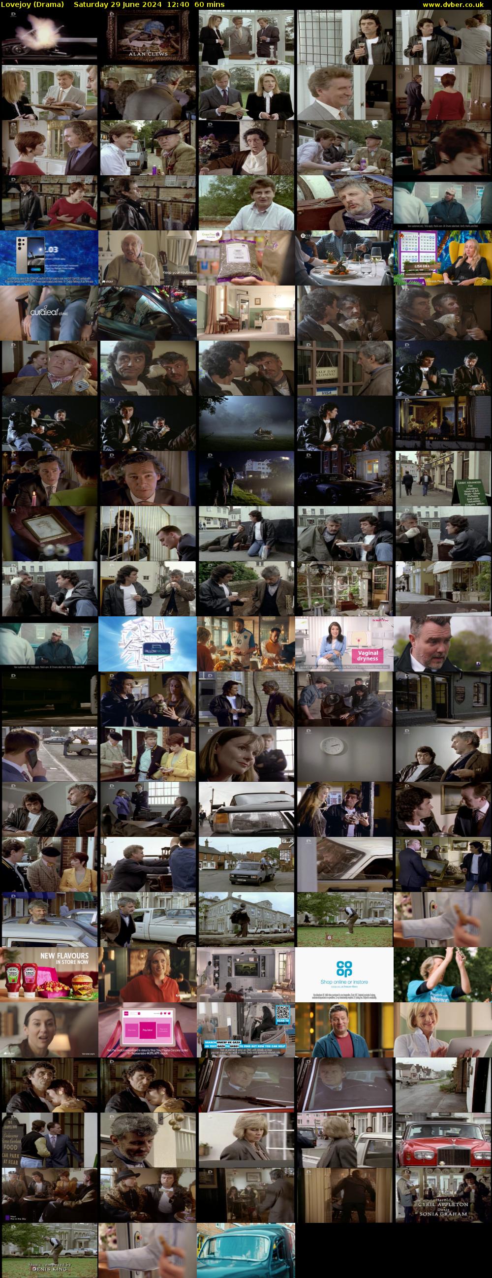 Lovejoy (Drama) Saturday 29 June 2024 12:40 - 13:40