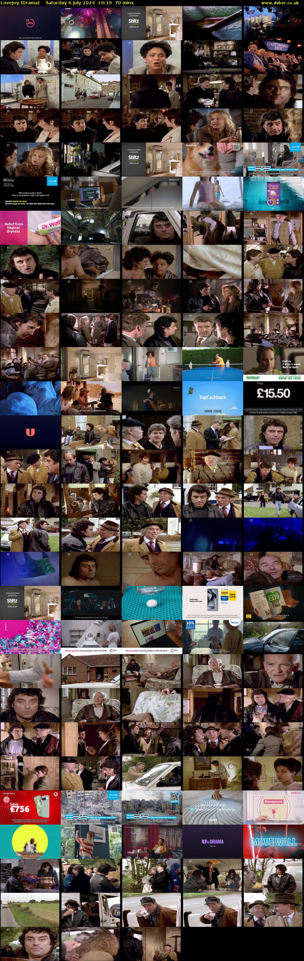 Lovejoy (Drama) Saturday 6 July 2024 10:10 - 11:20