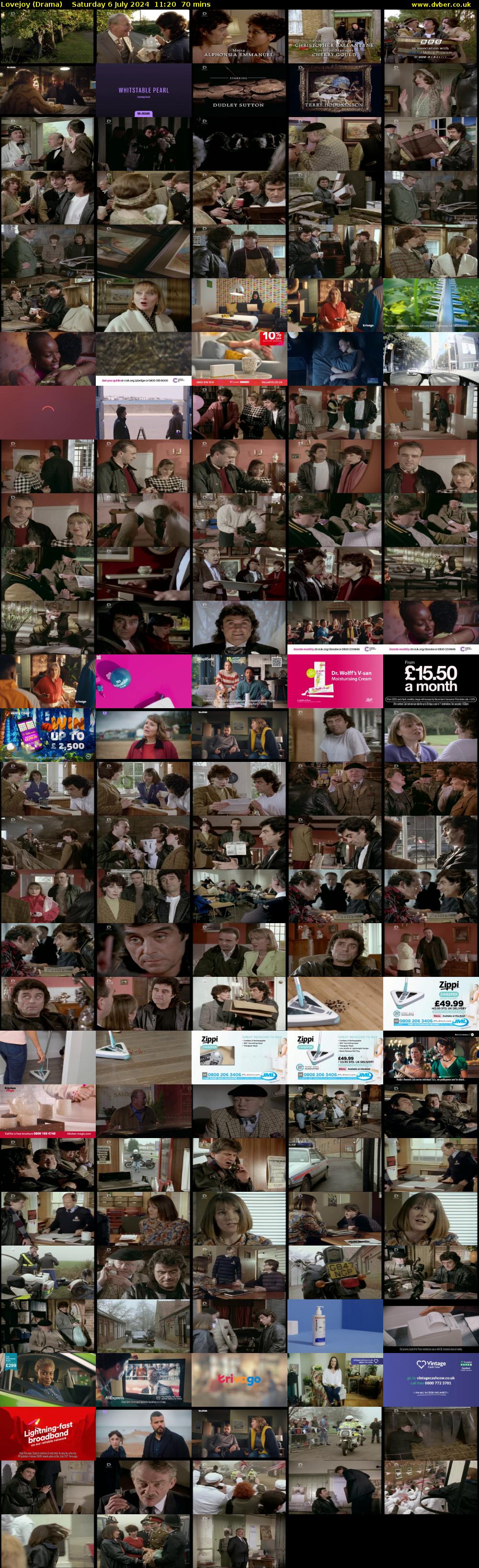 Lovejoy (Drama) Saturday 6 July 2024 11:20 - 12:30