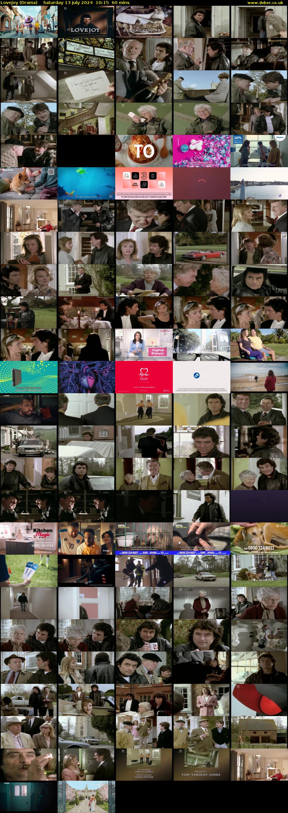 Lovejoy (Drama) Saturday 13 July 2024 10:15 - 11:15