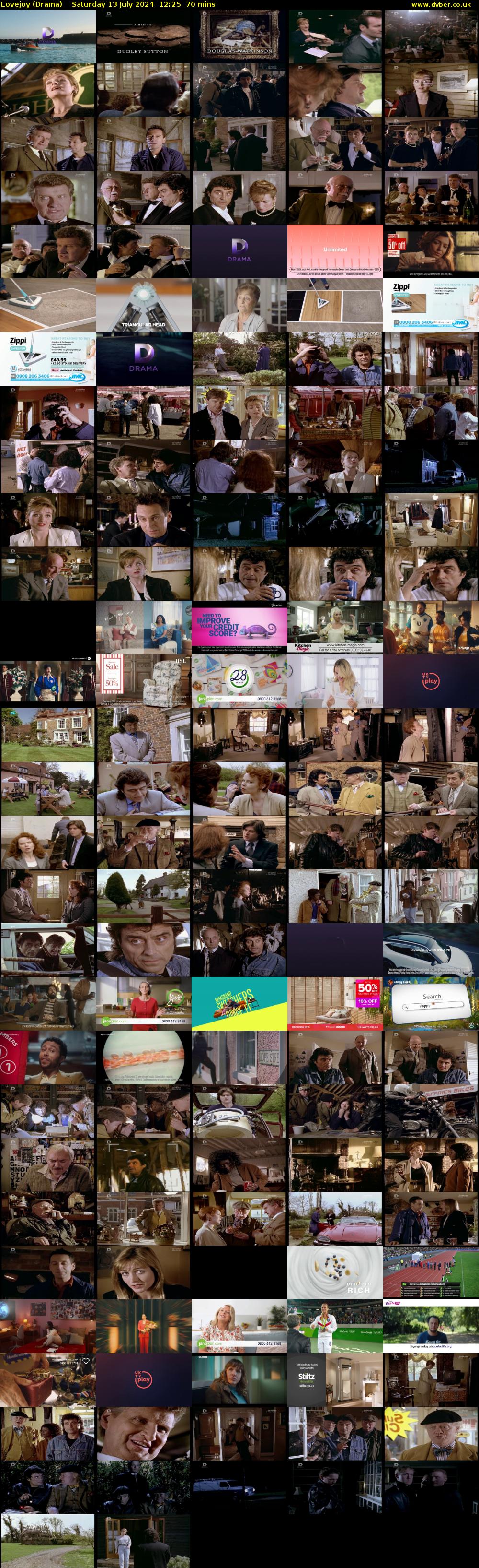 Lovejoy (Drama) Saturday 13 July 2024 12:25 - 13:35