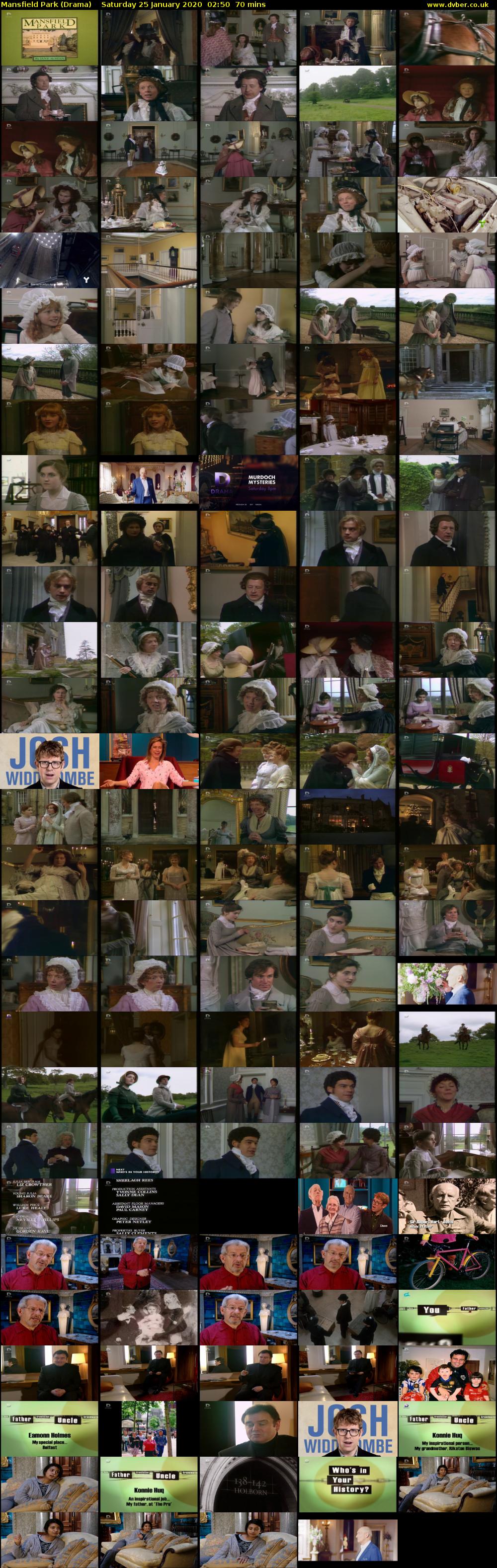 Mansfield Park (Drama) Saturday 25 January 2020 02:50 - 04:00