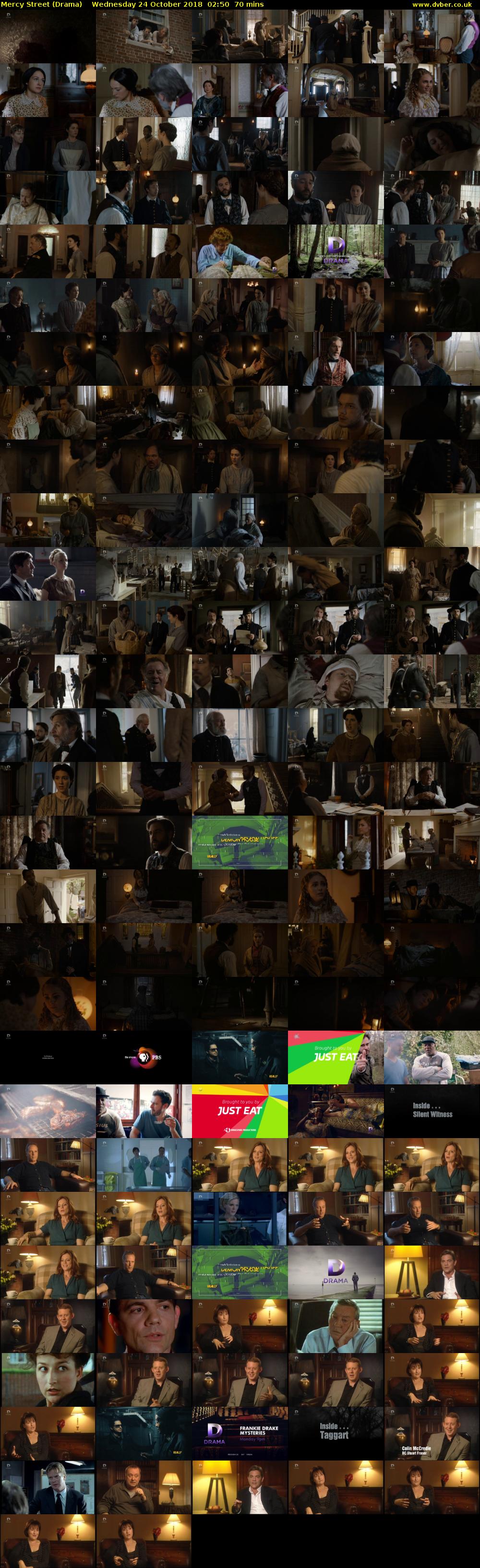 Mercy Street (Drama) Wednesday 24 October 2018 02:50 - 04:00