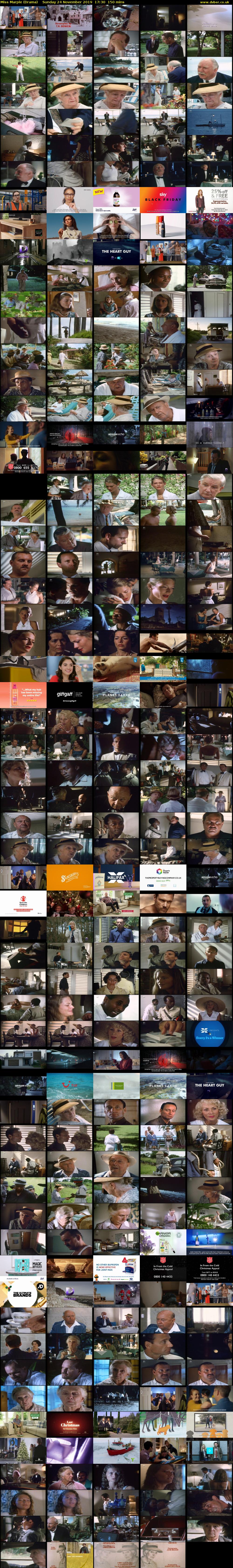 Miss Marple (Drama) Sunday 24 November 2019 17:30 - 20:00
