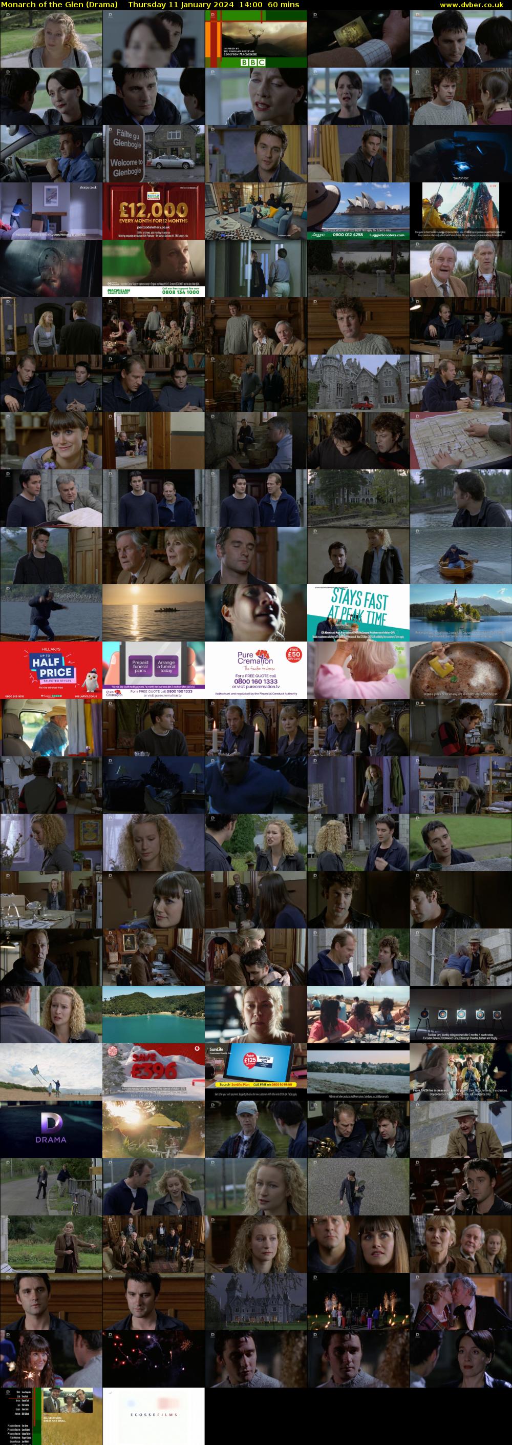 Monarch of the Glen (Drama) Thursday 11 January 2024 14:00 - 15:00