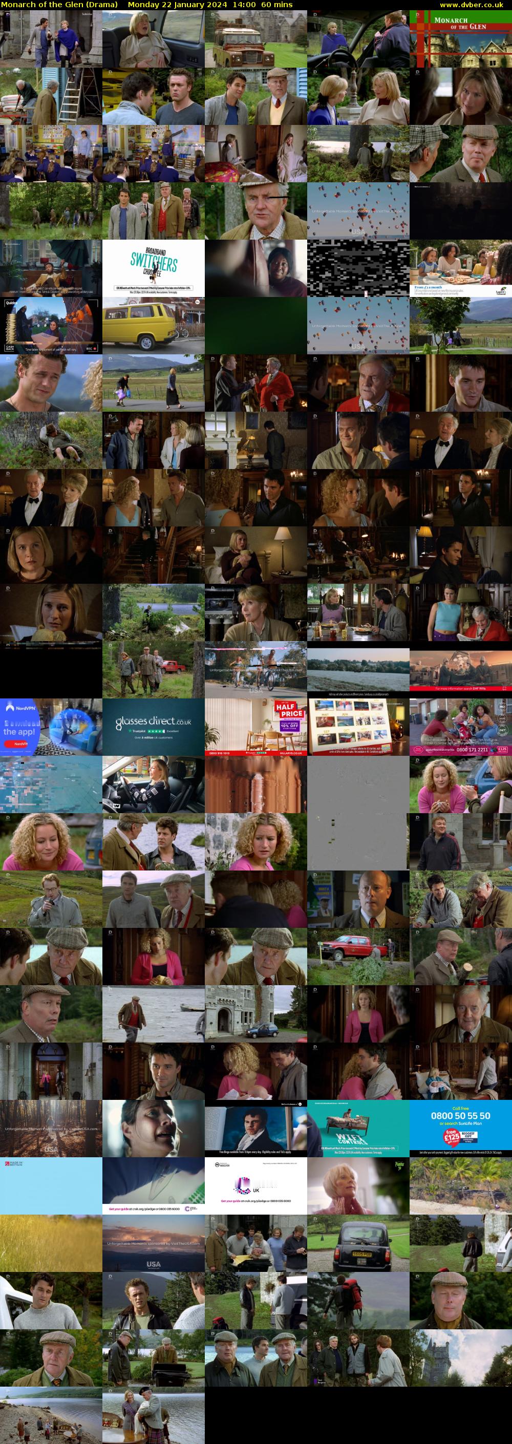 Monarch of the Glen (Drama) Monday 22 January 2024 14:00 - 15:00