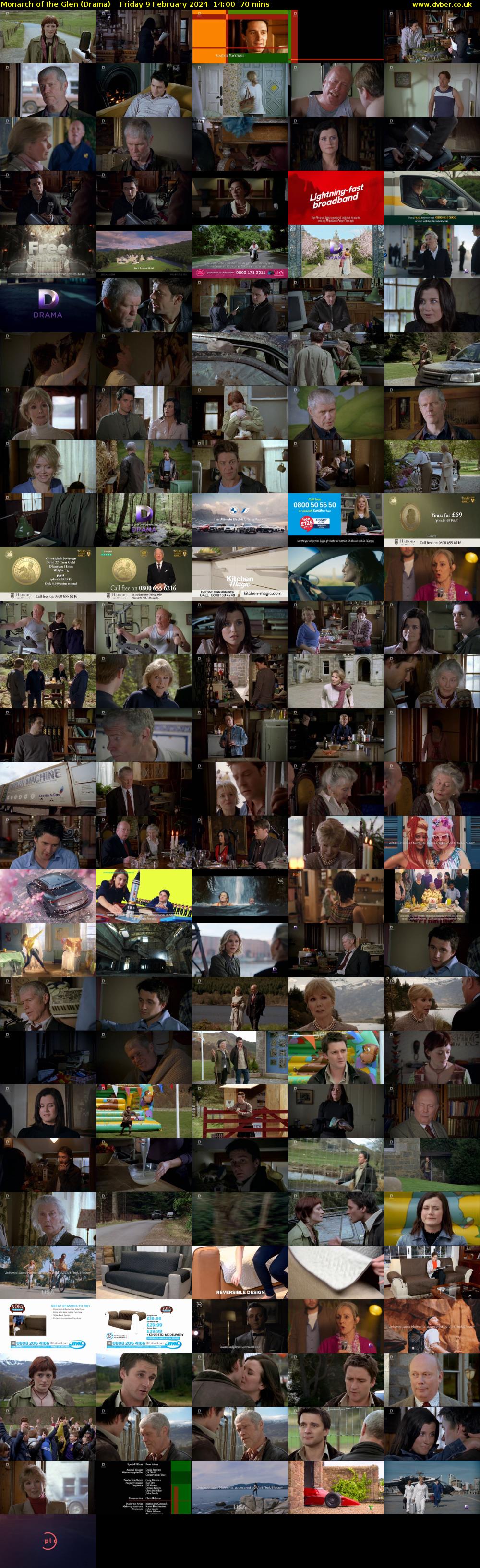 Monarch of the Glen (Drama) Friday 9 February 2024 14:00 - 15:10