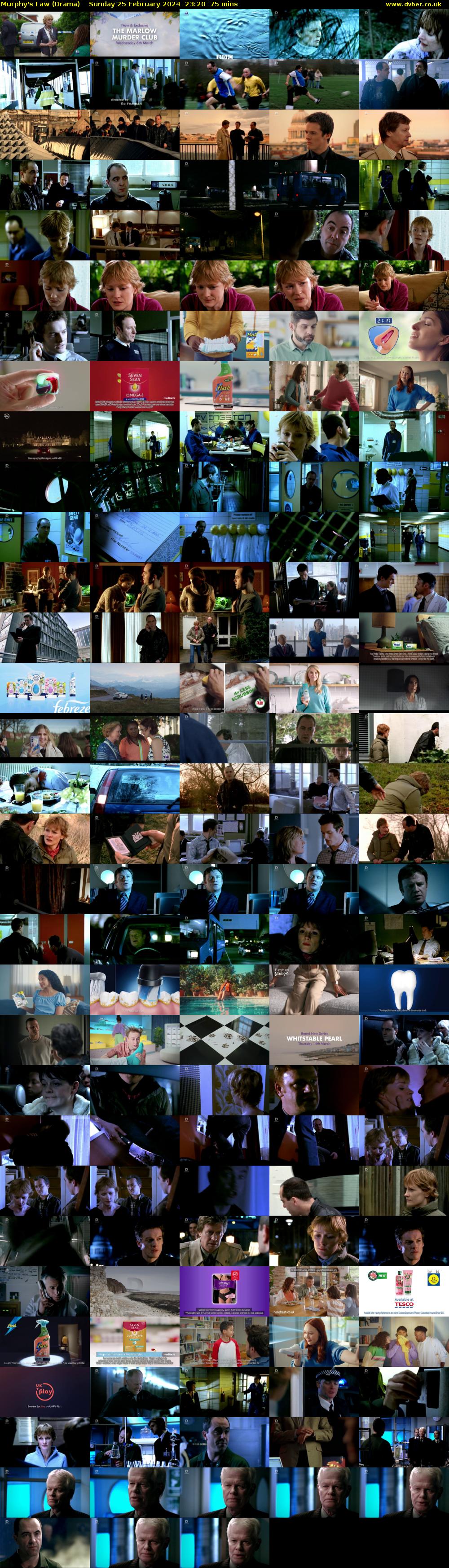 Murphy's Law (Drama) Sunday 25 February 2024 23:20 - 00:35