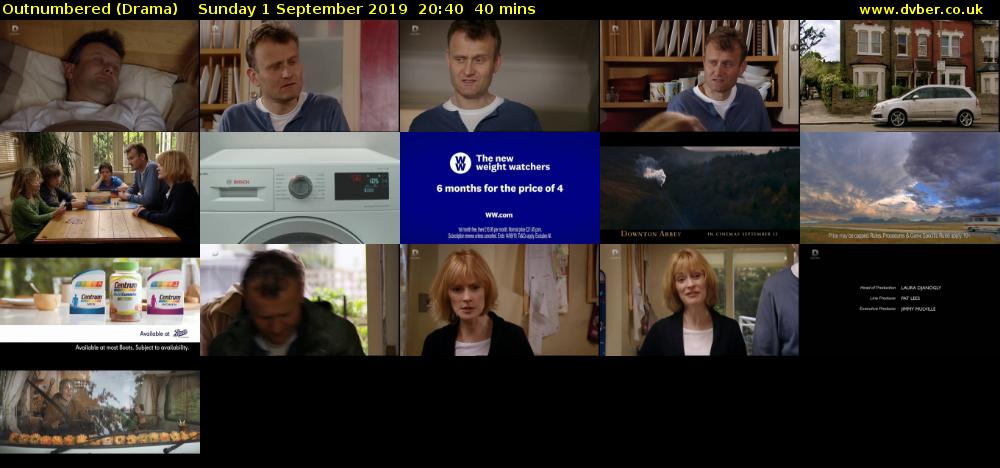 Outnumbered (Drama) Sunday 1 September 2019 20:40 - 21:20