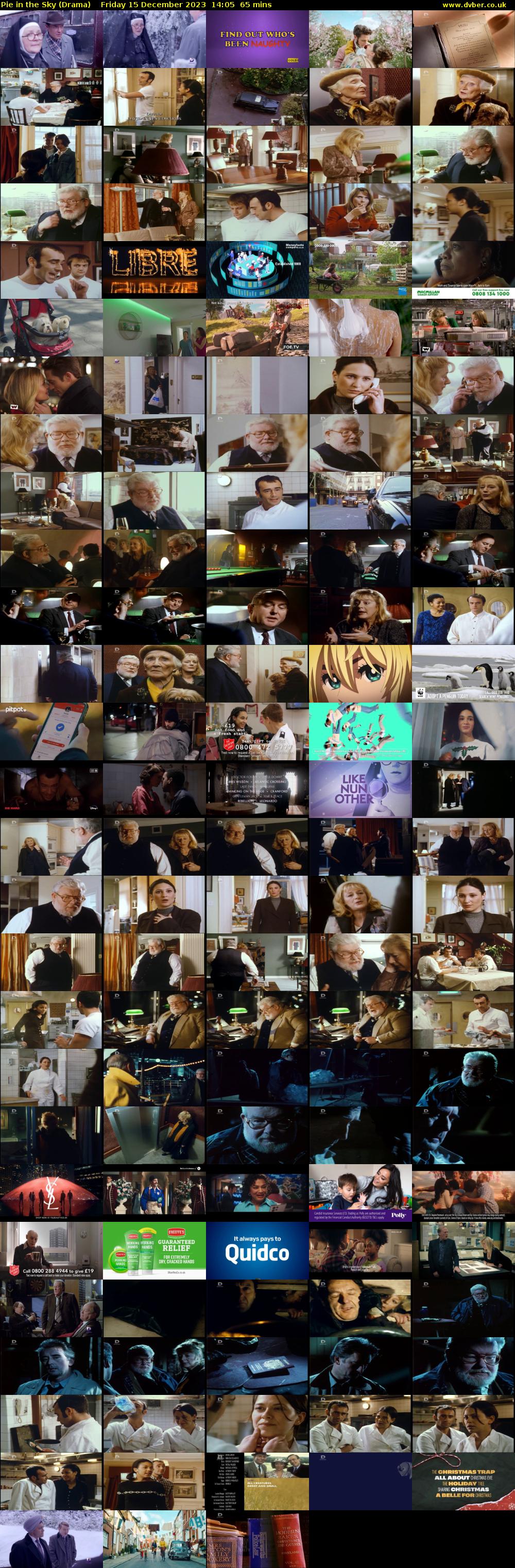 Pie in the Sky (Drama) Friday 15 December 2023 14:05 - 15:10