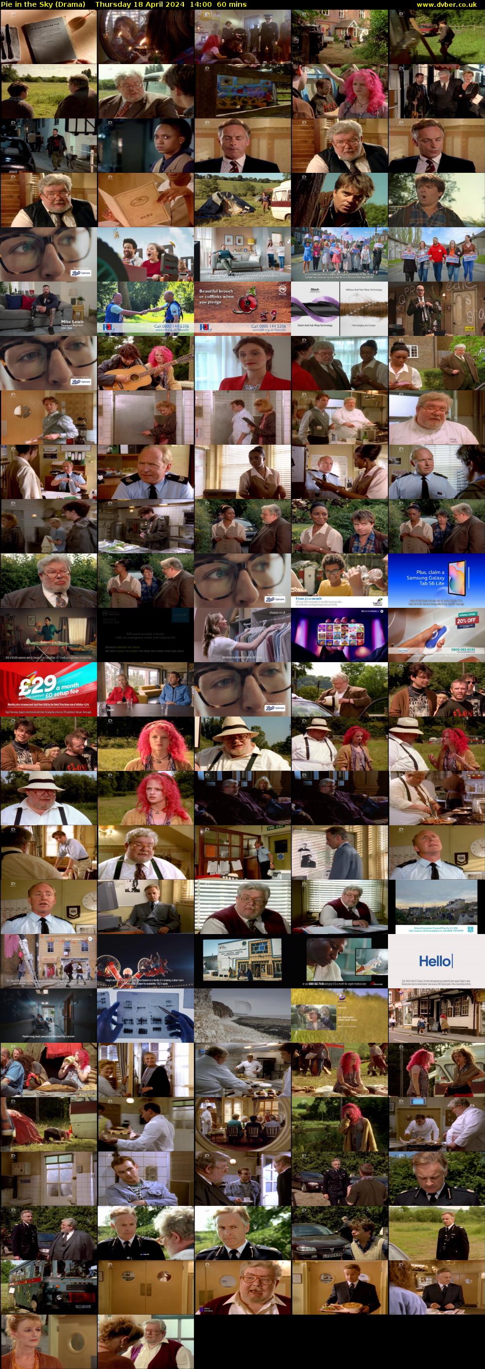 Pie in the Sky (Drama) Thursday 18 April 2024 14:00 - 15:00