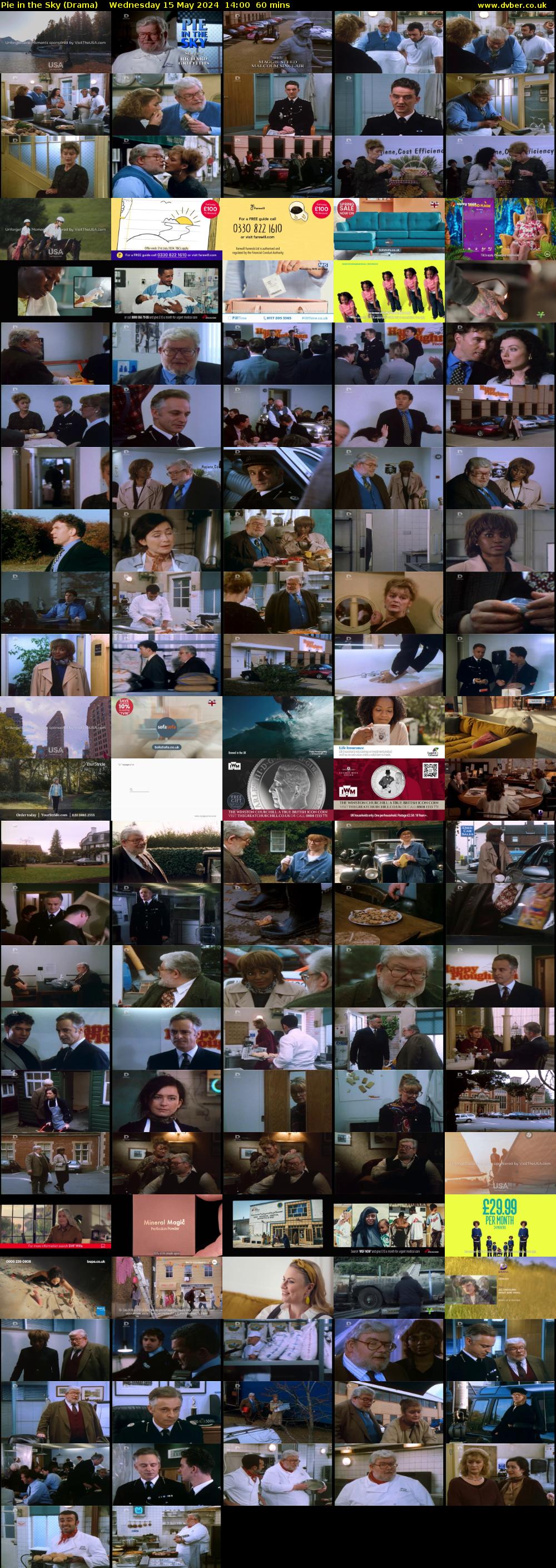 Pie in the Sky (Drama) Wednesday 15 May 2024 14:00 - 15:00