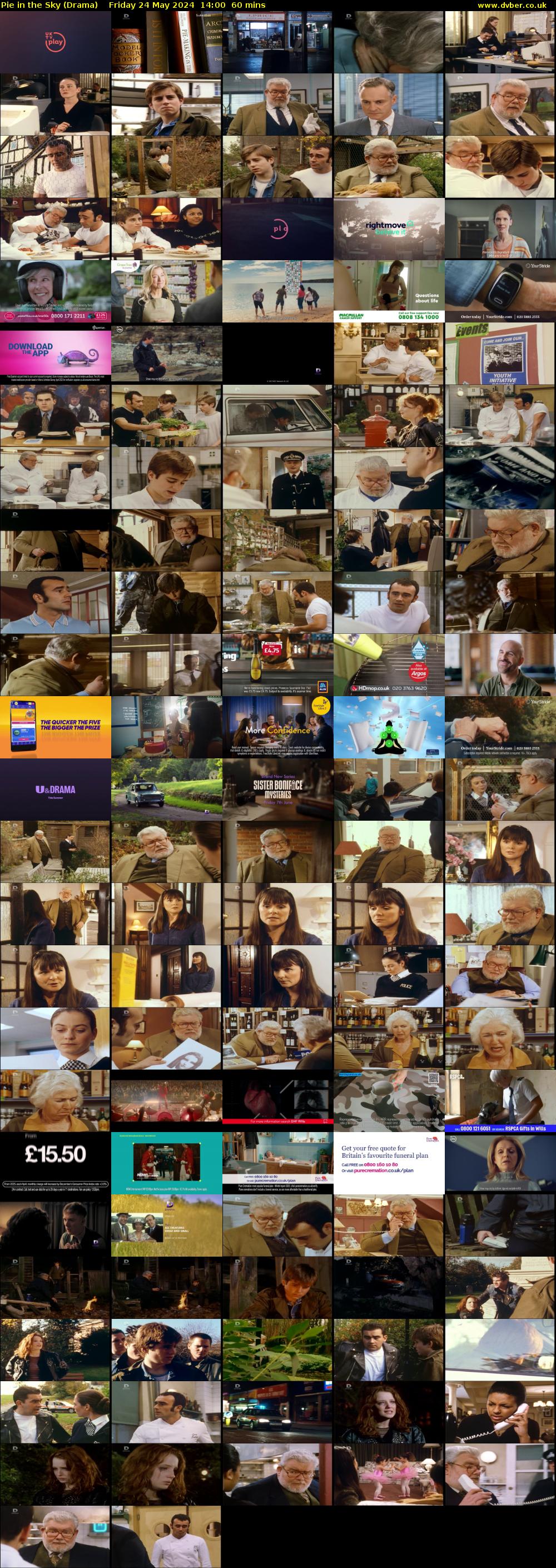 Pie in the Sky (Drama) Friday 24 May 2024 14:00 - 15:00