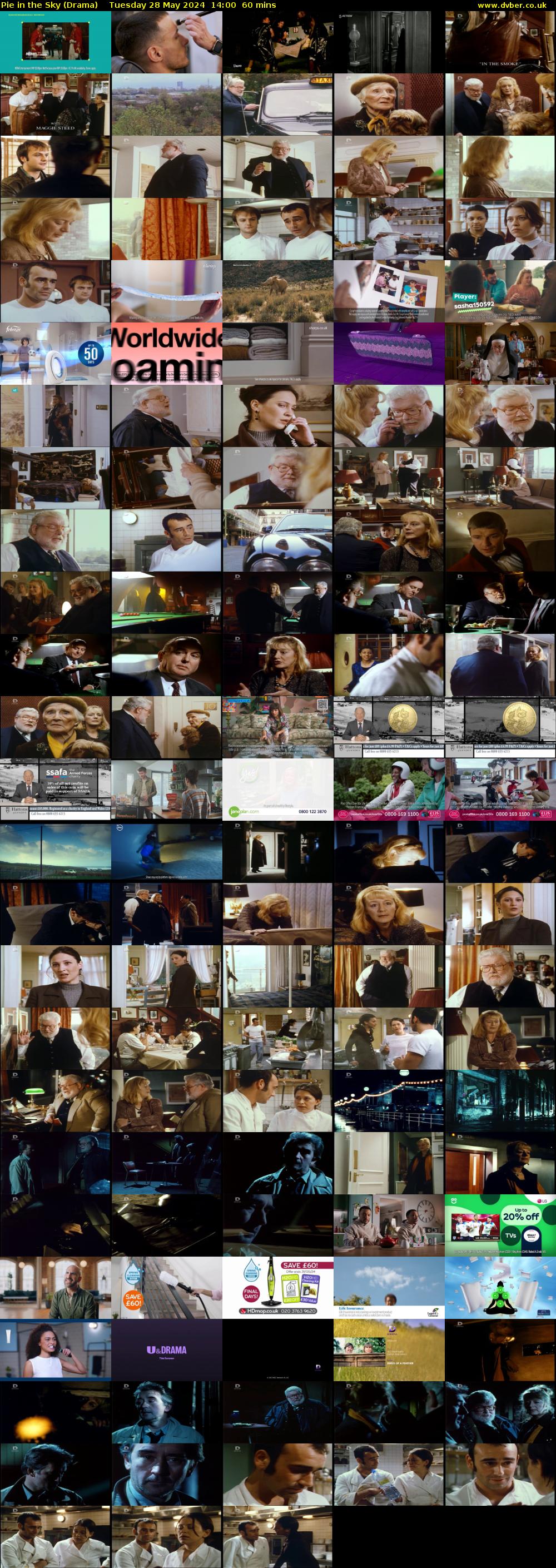Pie in the Sky (Drama) Tuesday 28 May 2024 14:00 - 15:00