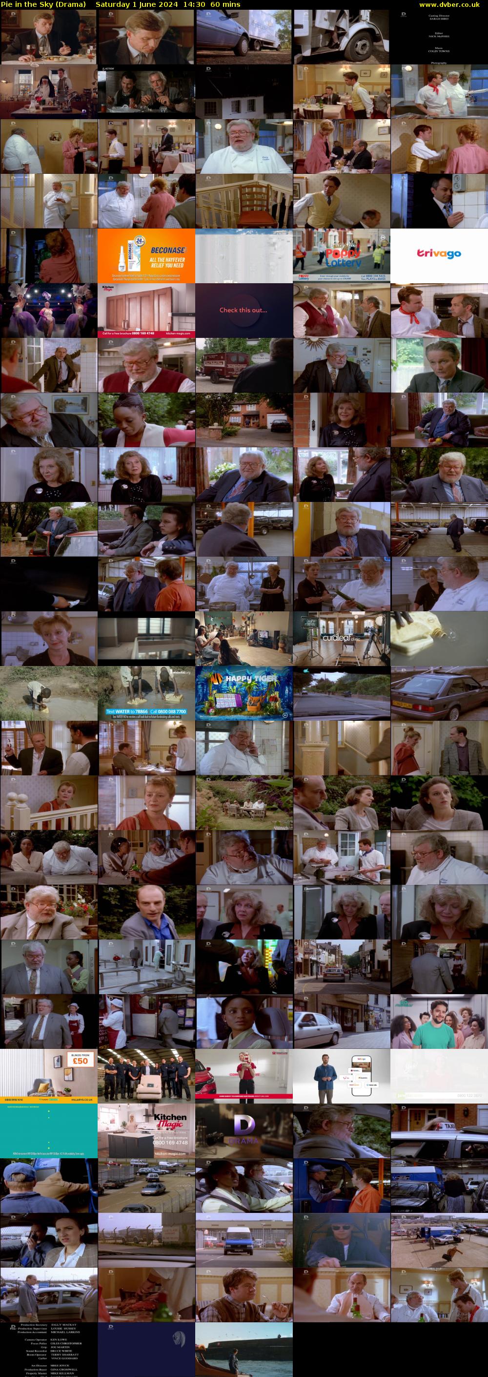 Pie in the Sky (Drama) Saturday 1 June 2024 14:30 - 15:30