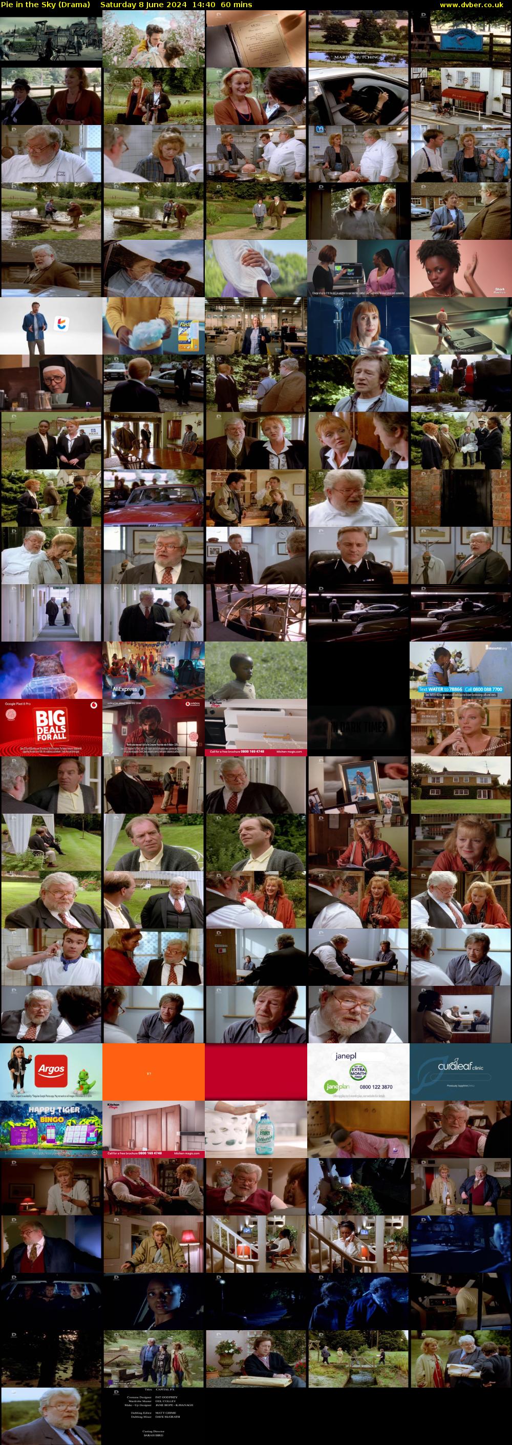 Pie in the Sky (Drama) Saturday 8 June 2024 14:40 - 15:40