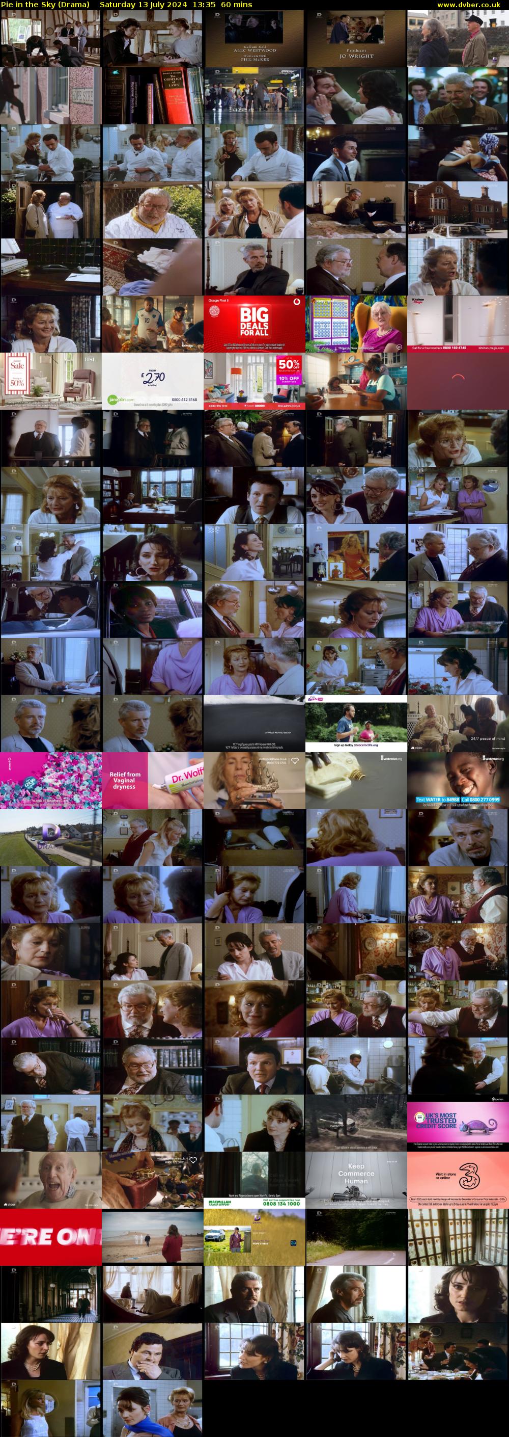 Pie in the Sky (Drama) Saturday 13 July 2024 13:35 - 14:35