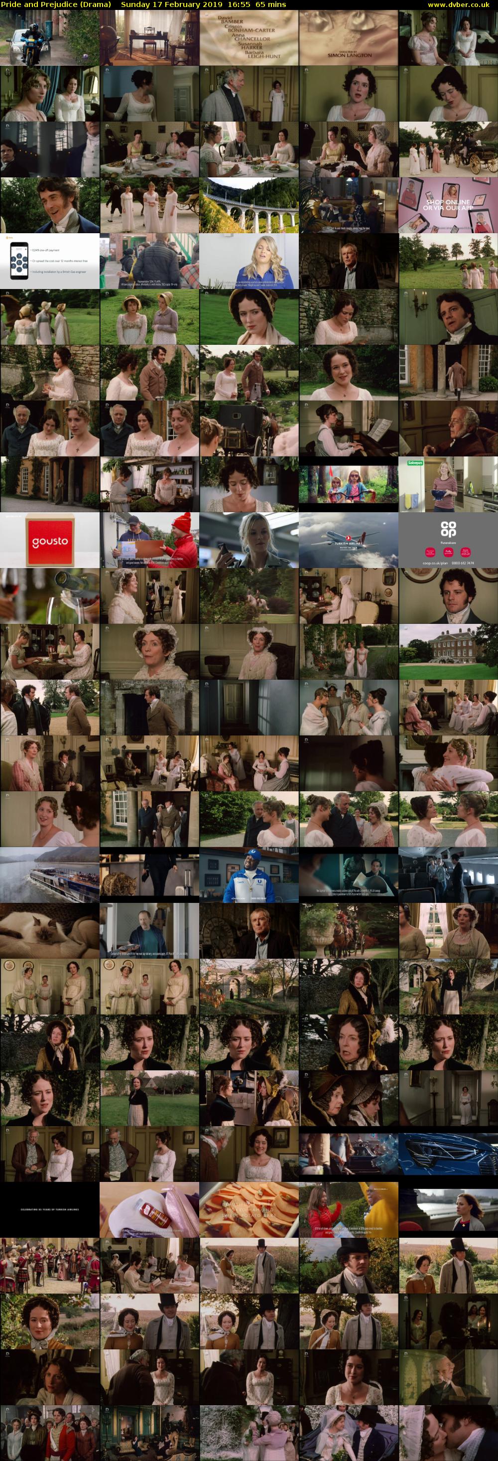 Pride and Prejudice (Drama) Sunday 17 February 2019 16:55 - 18:00