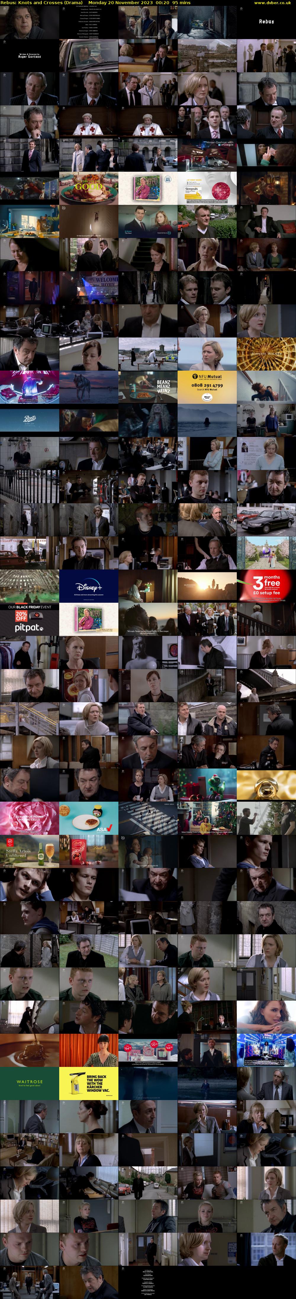 Rebus: Knots and Crosses (Drama) Monday 20 November 2023 00:20 - 01:55