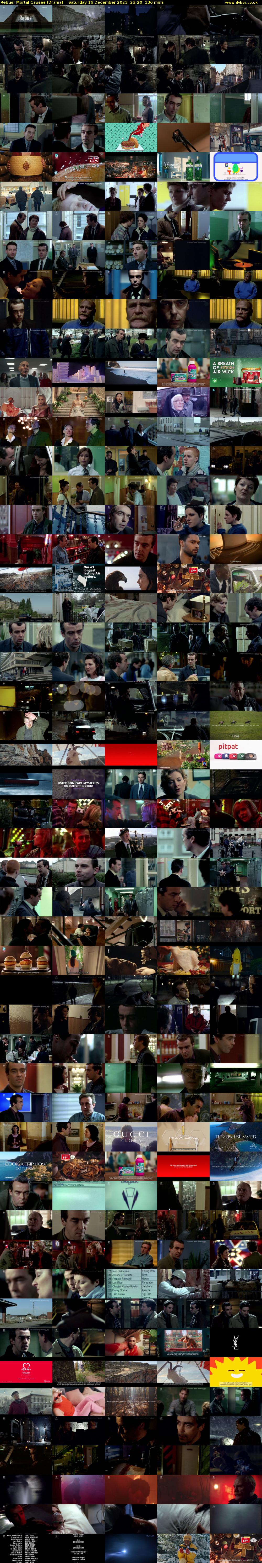 Rebus: Mortal Causes (Drama) Saturday 16 December 2023 23:20 - 01:30